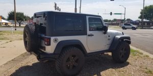 Jeep Wrangler tint