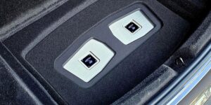 A trunk audio instillation
