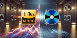 Hi-res audio and a CD